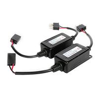 SOCAL-LED 2x H7décodeur LED amélioré fort Code d'erreur Canbus avertissement annuleur adaptateur de relais Anti scintillement