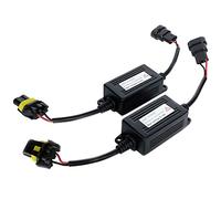SOCAL-LED 2x HB4 9006 LED décodeur amélioré fort code d'erreur Canbus avertissement annuleur adaptateur de relais anti-scintillement (convient: 9005, 9012, 9145, H10)