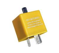 SOCAL-LED CF13 JL-02 EP34 Relais clignotant électronique à 3 broches à vitesse réglable pour réparer les ampoules LED clignotantes hyper flash