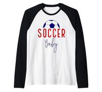 Soccer Baby Ballon de Football Vintage pour bébé Manche Raglan