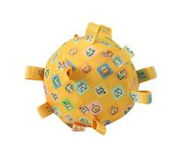 Soccer Ball Dog Toy | Squeaky Dog Ball Toy | Dog Chew Toys with Straps | Funny Dog Ball Toys | Chew Ball Toy for Dogs | Sounding Fun for Long Term Play