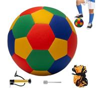 Soccer Ball Indoor - Sports Training Equipment Soft Durable Foam Balls , Lightweight Indoor Soccers Ball , Practice Play Balls | Soft Soccer For Kids Youth Home Boys Girls Backyard Birthday Park