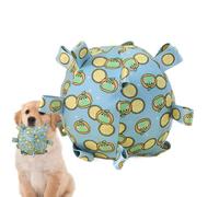 Soccer Ball Toy - Squeaky Chew Accessory, Interactive Strapped Item | Medium Dog Gadget | Durable Fetch Equipment, Engaging Playtime Supply Perfect For Small Pet Training Exercise Fun
