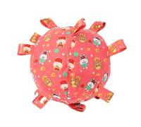 Soccer Ball Toy - Squeaky Chew Accessory, Interactive Strapped Item | Medium Dog Gadget | Durable Fetch Equipment, Engaging Playtime Supply Perfect For Small Pet Training Exercise Fun