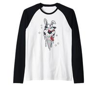Soccer Bunny Sifflet d'arbitre Cool Rabbit Football Manche Raglan