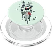 Soccer Bunny Sifflet d'arbitre Cool Rabbit Football PopSockets PopGrip pour MagSafe