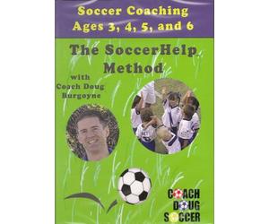Soccer Coaching Ages 3, 4, 5, and 6 - The SoccerHelp Method with Coach Doug Burgoyne