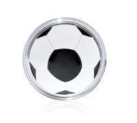 Soccer Coin, Arbitre Coin, Juge D'Arbitre De Football en Dur Anti-Rouille, Motif Ballon De Football en Relief, Livré avec Une Boîte Transparente, Équipement D'entraînement