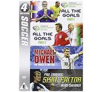 Soccer Collection - All The Goals / Michael Own World At His Feet / Pro Training Skill Factor Alan Shearer [Dvd]