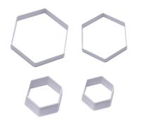 Soccer Cookie Cutters, Football Molds Set, Sports Baking Shapes | 4 Piece Cake Decorating Tools | Athletic Ball biscuits Presses for Cookies Fondant Pastry Dough Cupcakes Birthday Parties