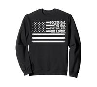 Soccer Dad The Wallet The Legend Father's Day Sweatshirt