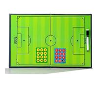 Soccer Football Tableau Tactique de Coach Magnétique Stratégie de d'entraînement Plaque Portable pour Football Compétition Cadeau