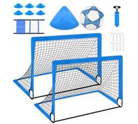 Soccer Goals - Indoor and Outdoor Soccer Gates | Garden Goals with Frame | Outdoor Pop-Up Soccers Goal Set for Girls with Locking System