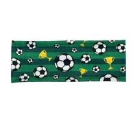 Soccer Headband, Elastic Non Slip, Breathable Fashion Hairband, Adjustable Sports Accessory, Sturdy Workout Gear, for Running Cycling Football Yoga Cheer Game Party Women Men Athletes Training