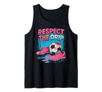 Soccer Ice Cream Sprinkles Theme Youth Respect The Drip Débardeur