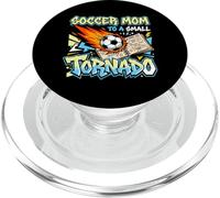 Soccer, Maman d'une Petite tornade, Jeune et Sportif PopSockets PopGrip pour MagSafe