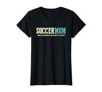 Soccer Mom Cooler Fun Mommy Vintage Fête des Mères T-Shirt