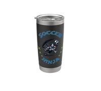 Soccer Ninja Athletic Arts Martiaux Ninja Fighter Gobelet isotherme en acier inoxydable double paroi