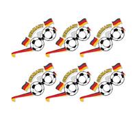 Soccer Party Glasses - Cheering Eyewear Set, Fun Game Day Costume Accessories, Lightweight Fan Glasses, Novelty Soccer Theme Party Props for Kids Adults Fans Match Viewing Birthday Carnival Stadium