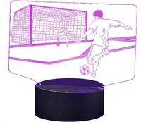 Soccer Player 3d Night Light Football Fan, The Last Minute Goal Led Kids Man Bedside Lamp, Remote Control 16 Colors Changing Home Room Decor, Birthday Gift Teen Boy Girl Sports Fan[Vei9272245]
