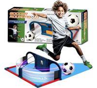 Soccer Roundabout Jeu de Football Interactif, Lumières LED, Score Electronique et Minuterie, 80x42x23 cm, avec Boule en Mousse pour Intérieur et Extérieur, à partir de 6 Ans