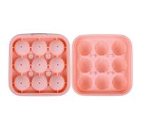 Soccer Silicone Tray, Mold, Chocolate Freezer Tray, 9 Cavity Maker for Home Kitchen Bar Summer Party Game Day Family Gathering Whiskey Cocktail Drinks Use Fun Cooling System