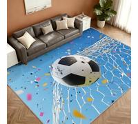 Soccer Tapis 80x120cm, 3D Soccer Tapis for Bedroom