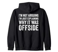 Soccer Tournament Themed Outfit Funny Offside Soccer Joke Sweat à Capuche