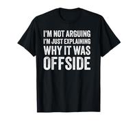 Soccer Tournament Themed Outfit Funny Offside Soccer Joke T-Shirt