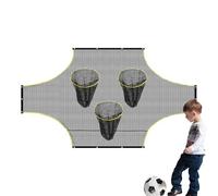Soccer with Targets - Training Goal with Scoring Zones, Practice Equipment, Portable Soccer Field | Skill Improvement Target for Accuracy, Kids Adults Team Coaching GA