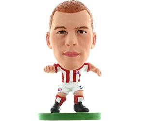 SoccerStarz 400913 Stoke City Steve Sidwell Home Kit, Vert