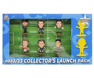 SoccerStarz - 8 Figurines Launch Pack (Bleu) Version 2022/23