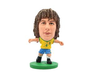 SoccerStarz Brazil International Figurine Blister Pack Featuring David Luiz Home