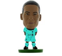 Soccerstarz - Liverpool Virgil Van Dijk - Kit extérieur (Version 2021) (Nouveau modèle sculpté) / Figurines