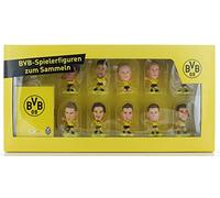SoccerStarz Lot de 10 Figurines du Borussia Dortmund - Saison 2020/21, Blanc