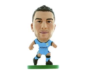 SoccerStarz Man City Aleksandar Kolarov Home Kit