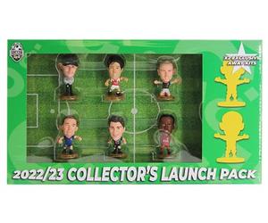 SoccerStarz - Pack de Lancement de 8 Figurines (Pack Vert) Version 2022/23