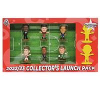 SoccerStarz - Pack de Lancement de 8 Figurines (Rouge) Version 2022/23