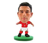 SoccerStarz Soc1048 Le Produit sous Licence Officielle Equipe du Pays de Galles de Figure de Joe Allen en Home Kit