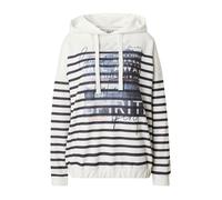 Soccx Sweat-shirt 'Rock The Boat' bleu foncé / orange / argent / blanc, Taille XS