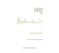 Sociabilités littéraires 2023 - Jean-Marie Roulin - Classiques Garnier - broché - Revue