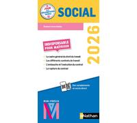 Social 2026 - Mini-Précis - Evelyne Cornu-Gaidan - Nathan - broché - Etude
