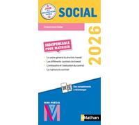 Social 2026 - Mini-Précis - La collection indispensable pour maitriser l'essentiel
