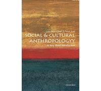 Anthropologie sociale et culturelle – Une très brève introduction – Oxford University Press