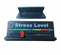 Social Battery Slider Pin Decor - Barre d'affichage d'ambiance en Acrylique Transparent, pointeur d'énergie Manuel, d'émotion de Bureau, Panneau d'affichage interactif des Sentiments - pour Le