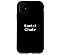 Social Chair - Fraternity Sorority Frat Greek Star T-Shirt Coque pour iPhone 11