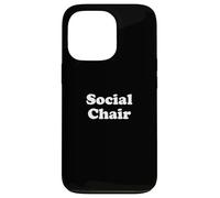 Social Chair - Fraternity Sorority Frat Greek Star T-Shirt Coque pour iPhone 13 Pro