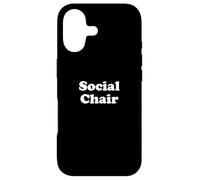 Social Chair - Fraternity Sorority Frat Greek Star T-Shirt Coque pour iPhone 17