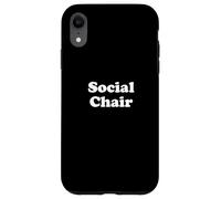 Social Chair - Fraternity Sorority Frat Greek Star T-Shirt Coque pour iPhone XR