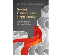 Social Choice and Legitimacy - Penn Elizabeth Maggie Washington University St Louis - Cambridge University Press - Livre en Anglais - Paperback Penn Elizabeth Maggie Washington University St LouisPenn